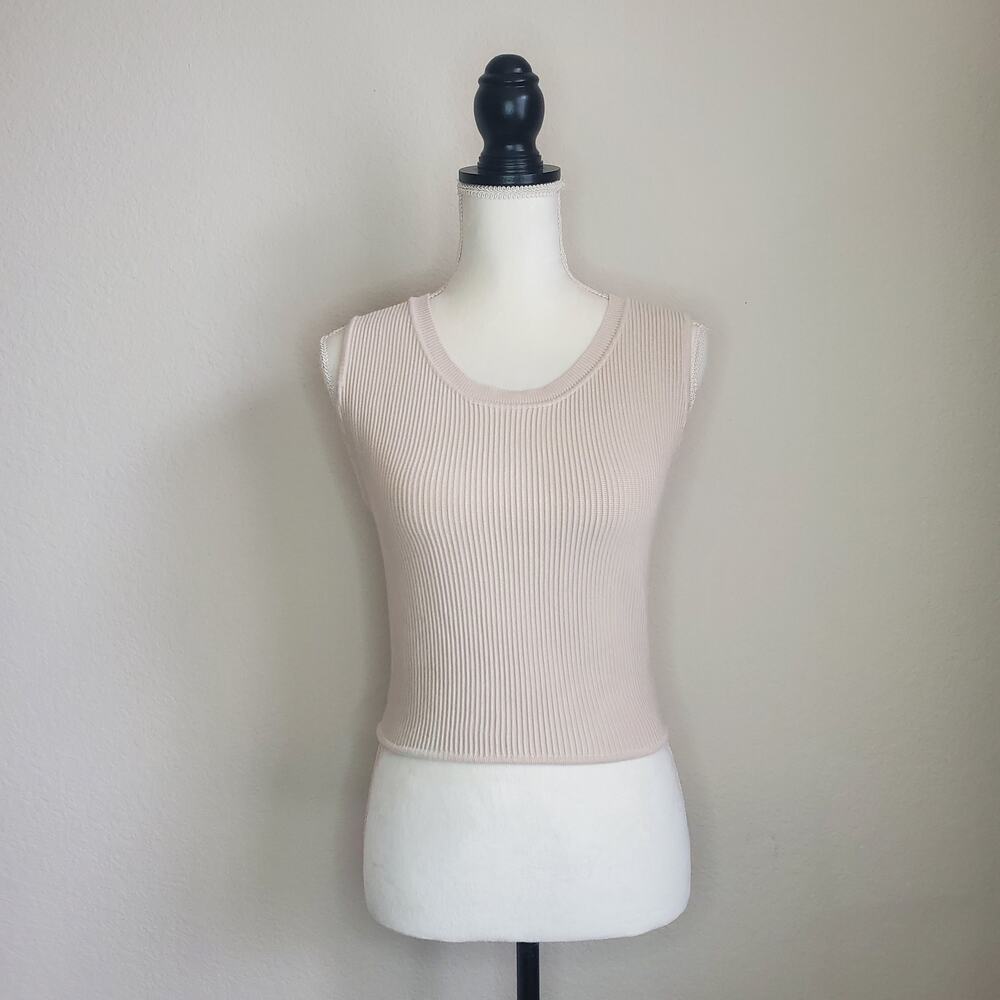 House of Harlow Ribbed Top Large